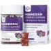 Magnesium Calm Gummies 300mg - 4-in-1 Magnesium Glycinate Citrate Malate & Taurate with Ashwagandha L-Theanine & Lemon Balm for Relaxation Mood & Zzz Support Sugar-Free Vegan | 60 Gummies - Buy Online on GoSupps.com