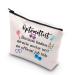 Mnigiu Optometry Make-up bag ophthalmologist vision gift ophthalmologist inspiring zip pocket bag for optometry
