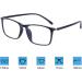 Blue Light Blocking Glasses for Computer - Anti Glare Fatigue Blocking Headaches Eye Strain - TR90 Frame Matt Black - Buy Online on GoSupps.com