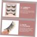 BELLIFFY 3 Pairs Fluffy False Eyelashes Fake Lashes Natural False Eyelashes Makeup Accessories Fake Eyelashes Extensions Short False Eyelashes Fake Eyelashes Individual False Lashes 4x1.2cm As Shown 1 - Buy Online on GoSupps.com