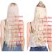 Silk-co 24" One Piece Clip in Hair Extensions (Natural Black) Long Curly Wavy Hairpiece 3/4 Full Head 24 Inch(Curly) Natural Black - Buy Online on GoSupps.com