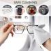 Extra Large Microfiber Cleaning Cloths - 12x12 Inch Reusable Eyeglass Cleaner for Glasses & Lenses | Ideal for Streak-Free Shine - International Shipping Available - Buy Online on GoSupps.com