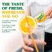 TRUE ORANGE Water Enhancer Bulk Dispenser Pack (100 Packets) 0 Calorie Drink Mix Packets For Water Water Flavour Packets Made with Real Oranges (2 X 100ct) 100 count (Pack of 2) - Buy Online on GoSupps.com