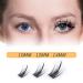 Individual Manga Lashes Extension Clusters C Curl Mix Lengths Spikes Style | Wispy Natural Look DIY Eyelash Extensions | Cosplay Cluster Lashes By FinyDreamy - Buy Online on GoSupps.com