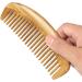 Onedor Handcrafted Green Sandalwood Wooden Comb - Natural Anti-Static Hair Detangler (Oval Fine Tooth) - Men and Women - Buy Online on GoSupps.com