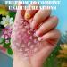 Fychuo 30Pcs Self-Adhesive Nail Stickers - Colorful Flower Gel Decals for DIY Nail Art - Butterfly Decoration for Women - Buy Online on GoSupps.com