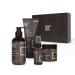 Every Man Jack Sandalwood Beard Set: Grooming Essentials for Men - Face Wash, Lotion, Oil, Butter, Comb - Sandalwood Regimen - Buy Online on GoSupps.com