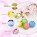 Bath Bombs for Kids 12+1 Bath Bombs with Girls Hair Ties Inside Bonus1 Funny Squeaking Toy Organic Colorful Bubble Bath for Kids Safe Tin Box Bath Bombs for Girls Gift Set for Birthday Party - Buy Online on GoSupps.com
