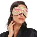 Seamless Colorful Hippie Peace Love Flowers on Beige Eye Masks Cover Blocks Light Sleep Mask Shade Cover Blindfold Eyeshade Cover with Adjustable Head Strap for Men Women Kids 8.5x6x0.4 Inch Multi 13 - Buy Online on GoSupps.com