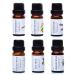 Pure Essentials 100% Pure Aromatherapy Oils Gift Set- Top 6 Essential Oils Kit - 6 Pack 10ML (Eucalyptus, Lavender, Lemongrass, Orange, Peppermint, Tea Tree) - Buy Online on GoSupps.com
