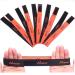 XTREND 5 Pcs Elastic Bands for Wig Edges | Adjustable Edge Wrap Headband | Fashion Edge Laying Scarf | Black+Orange Set - Buy Online on GoSupps.com