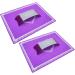 Nail Art Hand Cushion Smooth And Beautiful Beautiful And Practical Environmental Health Easy To Clean Manicure Hand Rest Strong And Sturdy for Home Salon Purple - Buy Online on GoSupps.com