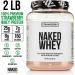 NAKED Strawberry Whey Protein Powder (24 Servings) PB Powdered Peanut Butter 1.5LB (45 Servings) Grass-Fed Bulk Non-GMO Gluten Free Soy Free Vegan - Buy Online on GoSupps.com