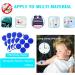 84 Pack Mosquito Patches | Natural Ingredients | Up to 24 Hours Protection | Kids & Adult Mosquito Stickers - Buy Online on GoSupps.com