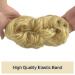 Shop Sofeiyan Hair Part Hair Tie Updos | Wavy Chignon Hairstyles & Extensions for Women - Ash Blonde & Bleaching Blonde (40g) - Buy Online on GoSupps.com