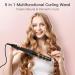 WeChip 5 in 1 Curling Wand Set with Ceramic Tourmaline 3 Barrel Hair Waver, Straightener Brush, Curling Irons, LED Display Hair Curler - All-in-One Hair Styling Tool - Buy Online on GoSupps.com