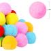 50-pack 2.5 Inch Assorted Pom Poms for DIY Crafts - Vibrant Colors for Creative Decorations - Buy Online on GoSupps.com