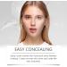 Color Matching Foundation Liquid Concealer Foundation | 1.76 oz Foundation Makeup For Bleaching | SPF 50+ Tone Correction Makeup Hydrating Skin Care Cream Sc - Buy Online on GoSupps.com