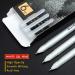 White Gel Pen Set - 0.8mm Extra Fine Point Ink Pens for Black Paper - Pack of 6 for Drawing, Sketching, Bullet Journaling - Buy Online on GoSupps.com
