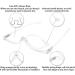 Shop OCCI CHIARI Makeup Reading Glasses - Flip Down Folding Cosmetic Readers for Women (1.0 to 6.0 Magnification - Buy Online on GoSupps.com
