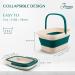 Fivona Foot Care Kit 2-in-1: Epsom Salt & Essential Oils Soak for Tired Feet Cracked Heels & Calluses - Collapsible Basin for Home Spa - Buy Online on GoSupps.com