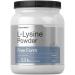 L-Lysine Powder | 2.2 lbs | Unflavored Free Form Supplement | Vegetarian, Non-GMO, Gluten Free Formula | by Horbaach