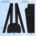 Supegear Adjustable Shoulder Immobilizer & Rotator Cuff Support Brace - Breathable Sling for Day & Night Use Ideal for Broken Bones - Big Black - Buy Online on GoSupps.com