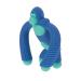 Nuby Geo Zoos Massaging Teether - BPA-Free Baby Teething Toy - Blue Gorilla Design - 3+ Months - Buy Online on GoSupps.com