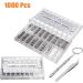 1000PCS Eyeglasses Repair Kit with 6 Screwdrivers and Tweezer - for Eyeglasses, Sunglasses, Watches & Spectacles - Buy Online on GoSupps.com