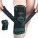 Knee Brace Compression Knee Sleeve with Strap for Arthritis Pain and Support Running Basketball MCL Jogging for Men and Women Medium