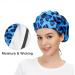 Adjustable Blue Leopard Texture Working Cap with Tie Back for Men and Women - Buy Online on GoSupps.com