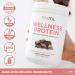 Teami Wellness Vegan Protein Powder - Organic Chocolate Plant-Based Protein (13.6 oz) | Low Net Carbs, Non-GMO, Dairy-Free & Sugar-Free - Buy Online on GoSupps.com