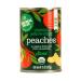 Natural Value Organic Yellow Cling Sliced Peaches 15 oz (pack of 4) Product of USA Gluten Free Vegan GMO Free Non BPA Lining In organic fruit juice from concentrate - Buy Online on GoSupps.com