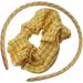 Topkids Accessories Gingham Alice Band And Matching Hair Scrunchie Set Kids Hair Accessories Hair Scrunchies For Women Girls Headbands Girl Hair Accessories Head band Girls Alice band (Gingham Yellow) - Buy Online on GoSupps.com