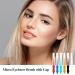 Bekecidi Eyebrow Brush with Cap - Portable 60-Piece Set for Perfect Eyelashes & Mascara - Light Versatile Durable 6-Color Mix - Buy Online on GoSupps.com