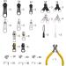 Meikeer 252 Pieces Zipper Repair Kit Replacement Zipper  Zipper Pulls  Installation Tools for Bags Tents Luggage Sleeping Bag Jacket Outdoor - Buy Online on GoSupps.com