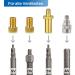HiLo Sports Set of 5 Bicycle Valve Adapters for DV SV AV - Ideal for Air Mattresses & Balls | International Shipping - Buy Online on GoSupps.com