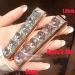 Windproof Electronic Lighter Mini Electric Lighter USB Rechargeable Lighter Lightweight Plasma Lighter with Cute Appearance and Shiny Rhinestones Suitable for Ladies Wives.(B) - Buy Online on GoSupps.com