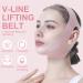 Facial Lifting Belt - Double Lift Soothing & Comfy Face Lift Strap | Breathable V Shaped Chin Up Band for Lifting & Shaping - Buy Online on GoSupps.com