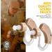 MEDca Behind-the-Ear BTE Digital Hearing Aids with Suppression Function - Discreet & High Quality Pair for Superior Sound - Buy Online on GoSupps.com
