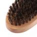Men's Beard Brush - Wild Boar Bristle Oval Grooming Tool for Shaving and Beard Care - Buy Online on GoSupps.com