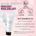 Makartt Poly Nail Gel Kit - Clear Pink Fall Color Nail Extension Gel Set - Buy Online on GoSupps.com