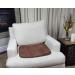 Americare Washable Waterproof Seat Protector Pad 21 x 22 - Reusable Furniture Cover for Elderly, Kids, Pets - Ultra Absorbent Pee Pad (Brown) - Buy Online on GoSupps.com