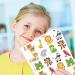 Safari Jungle Animal Temporary Tattoos for Kids - Set of 60 pcs - Buy Online on GoSupps.com