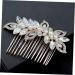 Housoutil Hair Comb for Women Rhinestone Bridal Comb Wedding Hair Accessory Hair Combs for Gold Hair Pin Gold Hair Comb Rhinestone Hair Comb Gold Headpiece Accessories Bride Rose - Buy Online on GoSupps.com