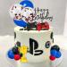 UFROMSKY 28pcs Video Game Cake Topper Headset Cake Topper Game Console Controller Cake Topper with Colorful Balls Trophy balloons for Video Game Themed Party Boys Teens Birthday Party - Buy Online on GoSupps.com
