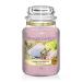 Yankee Candle fragrance candle in the glass (large candle in the glass) |Sunny Daydream |Burning time up to 150 hours |Garden Hideaway Collection Sunny Daydream Large candle in the glass