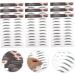 DOITOOL Black Eyebrows 30 Pcs Imitation Eco Eyebrow Sticker Stickers Hair Eyebrows Water Transfer Eyebrow Sticker Cosmetic 21.5X14.5cmx3pcs Blackx3pcs - Buy Online on GoSupps.com