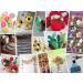 Felt Squares 7pcs Assorted Colors Pack - 18x18 Soft Fabric Sheets for DIY Craft Sewing - Winter Series - Buy Online on GoSupps.com