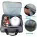 Sac Pour Vernis Semi Permanent Sac de rangement de vernis ongles organisateurs de vernis ongles et mallette de rangement porte-outils de Nail Art Double couche sac de rangement pochettes et s Gris - Buy Online on GoSupps.com